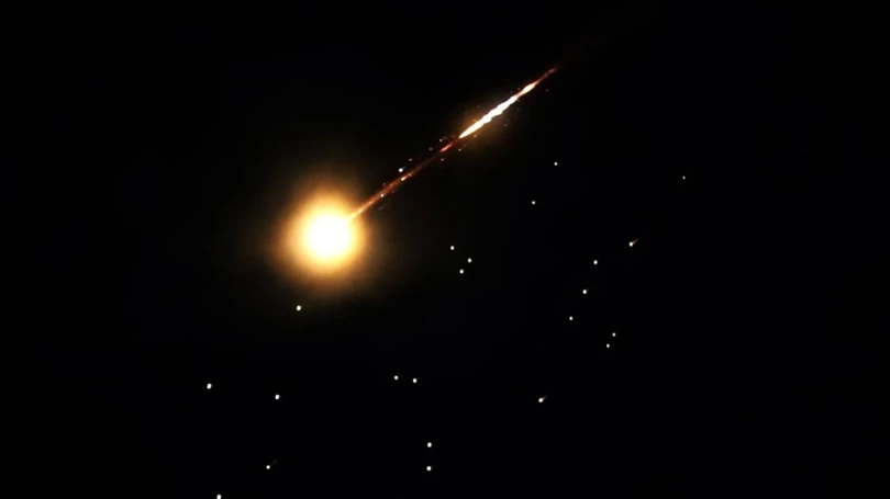 Iran launched a new missile attack on Israel