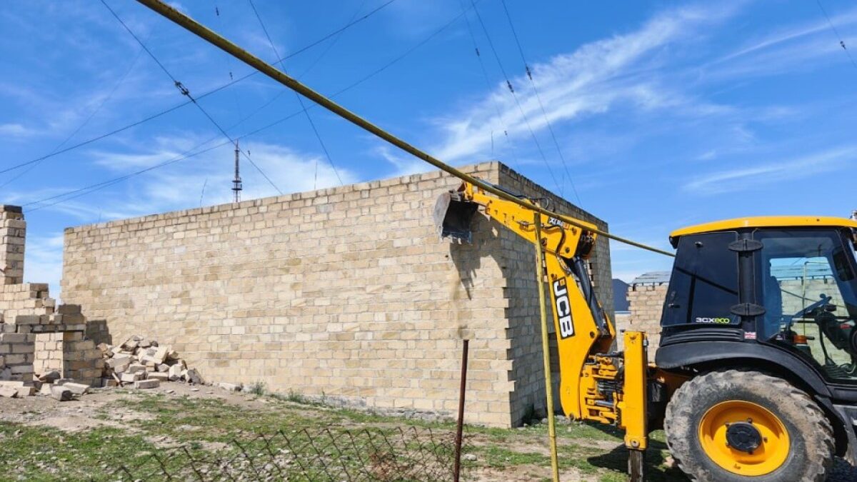 Illegal constructions demolished in Ganja and Goygol – VIDEO