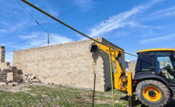 Illegal constructions demolished in Ganja and Goygol – VIDEO
