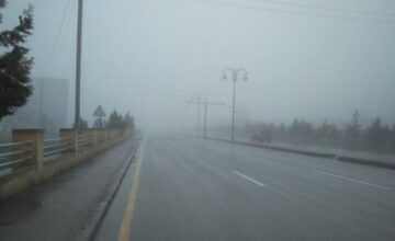 Fog is observed in some parts of the country