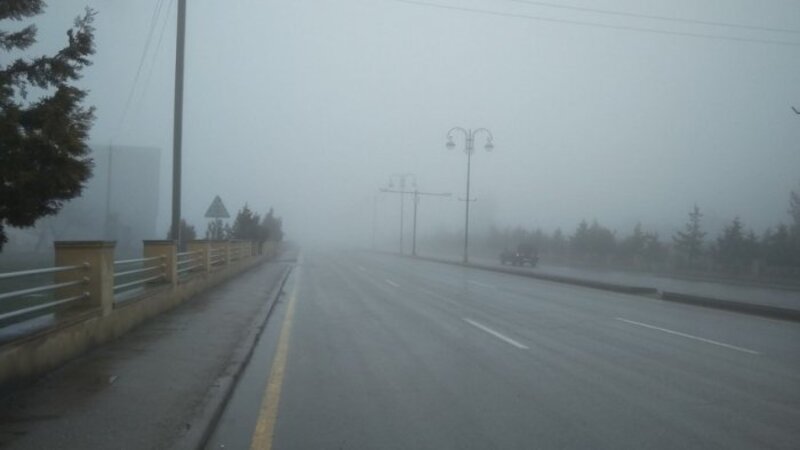 Fog is observed in some parts of the country