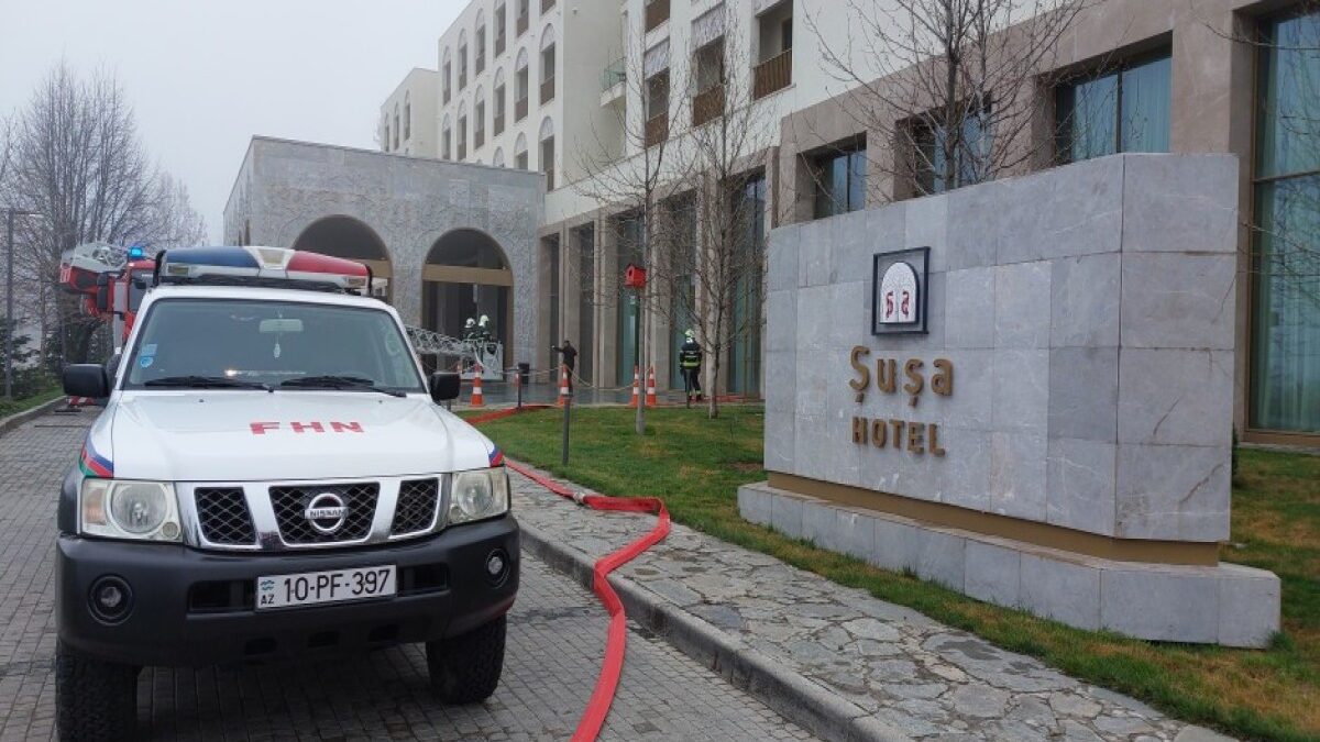 MES held a drill at the Shusha Hotel-Congress Center Complex – VIDEO