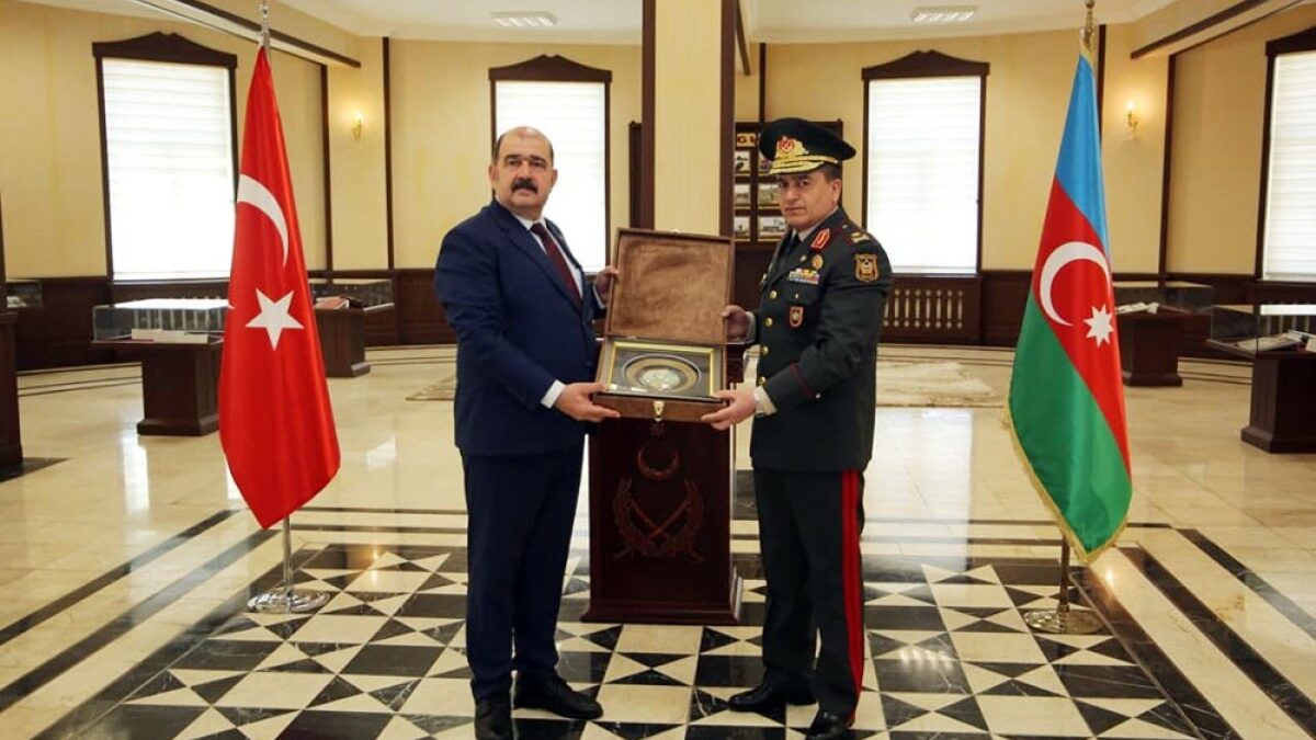 Deputy Rector of the National Defense University of Turkey visited Nakhchivan