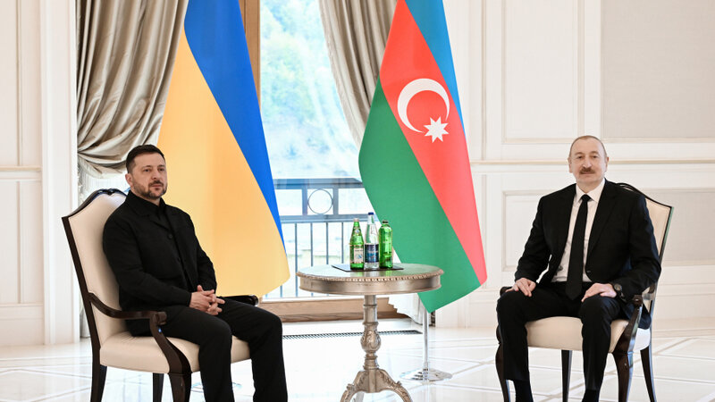 Ilham Aliyev held a one-on-one meeting with the President of Ukraine – UPDATED
