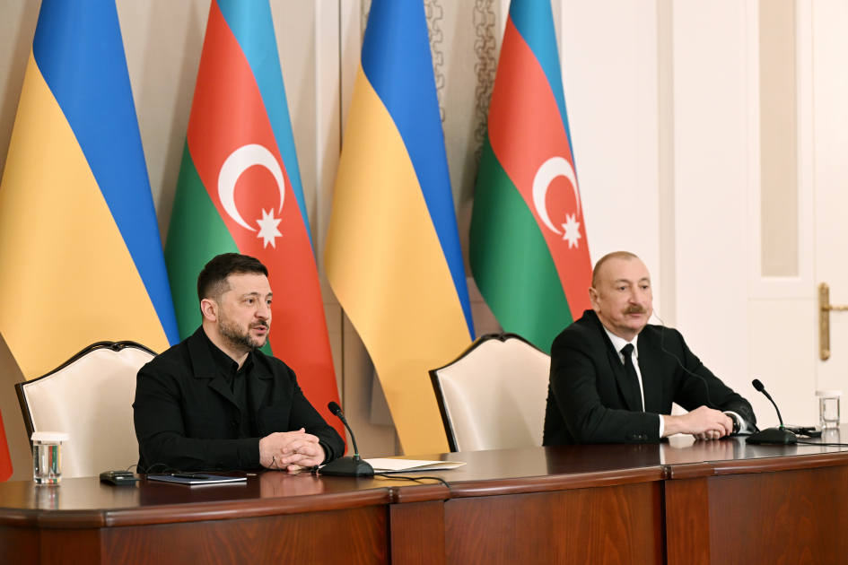 Zelensky thanked President Ilham Aliyev for the aid to Ukraine