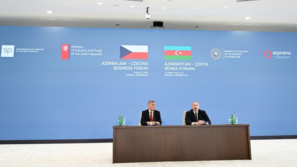 Azerbaijan-Czech business forum held in Gabala