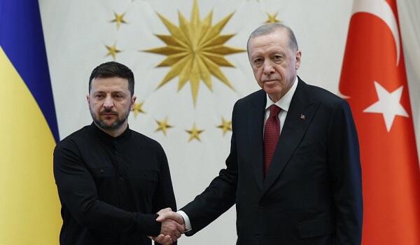 Meeting between Erdoğan and Zelensky begins