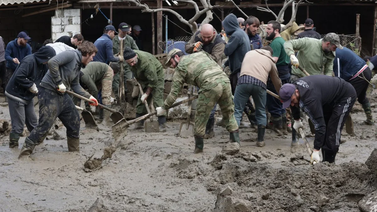 Dagestan, recovering from the aftermath of heavy rains, prepares for the third wave of natural disaster
