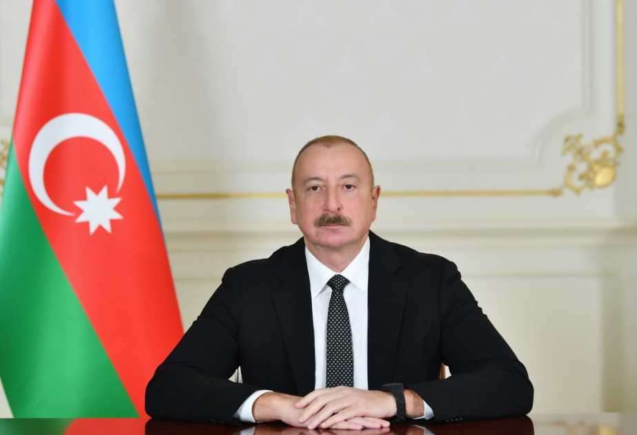 President Ilham Aliyev arrived on a state visit to Georgia