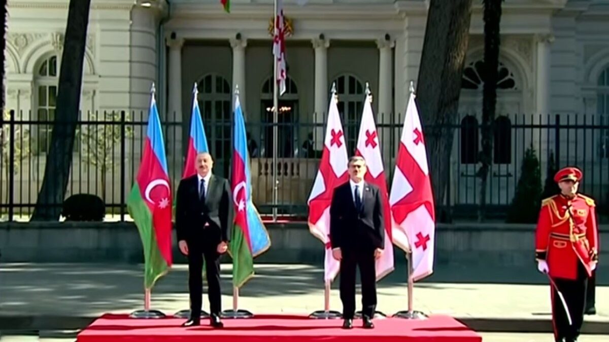President Ilham Aliyev’s official welcoming ceremony was held in Tbilisi – UPDATED