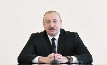 President Ilham Aliyev: I am very pleased that our athletes conduct themselves with dignity