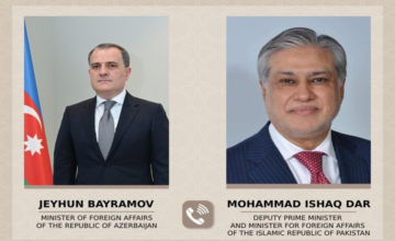 Jeyhun Bayramov highly appreciated Pakistan’s role in achieving the US-Iran ceasefire – UPDATED