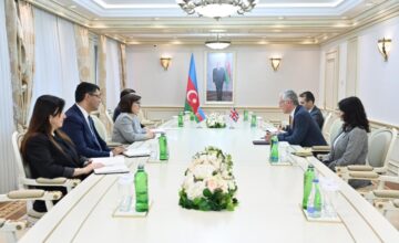 Speaker of the Milli Majlis meets with British Ambassador