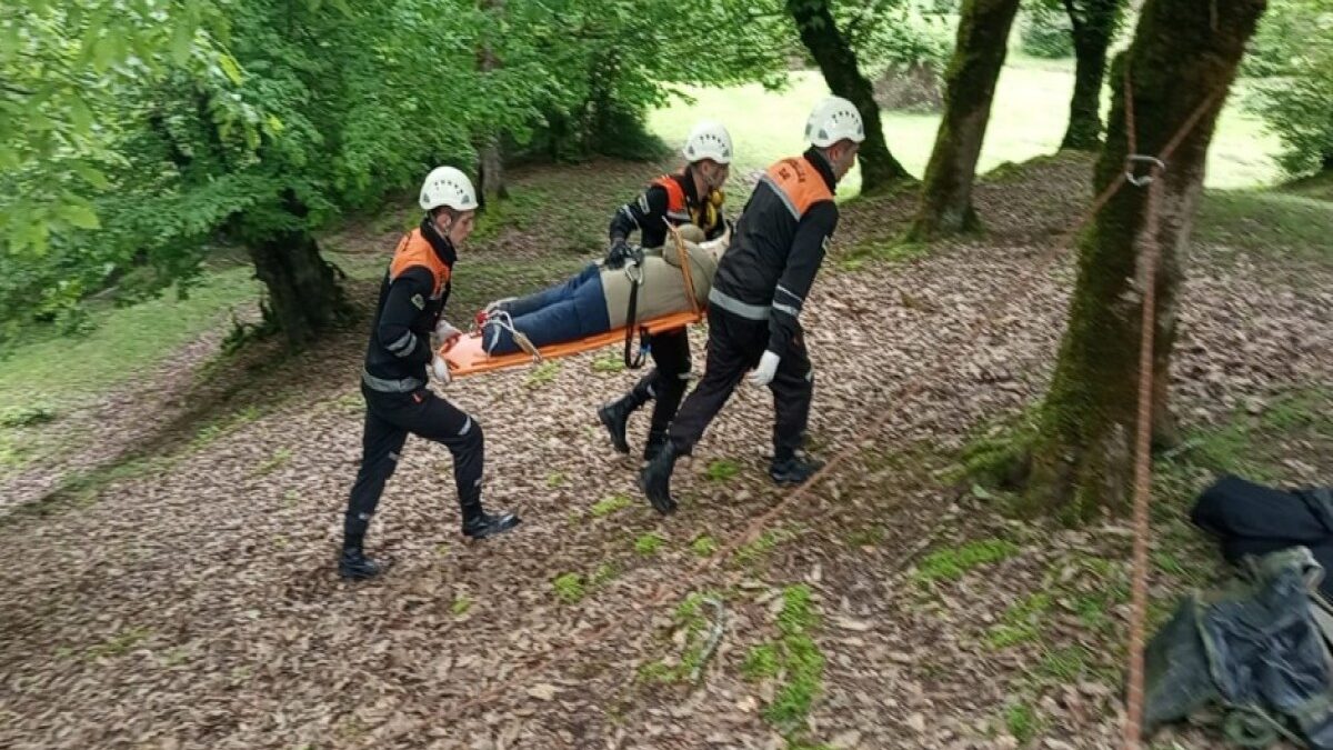 MES Southern Regional Center held a training exercise
