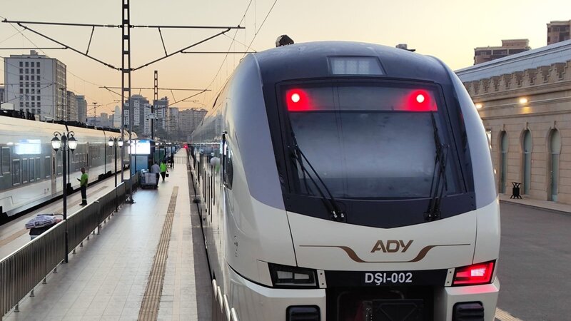 ADY Schedules Additional Train Services on Baku–Agstafa Route