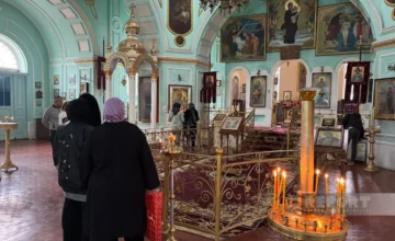 Orthodox Christians celebrate Easter in Ganja