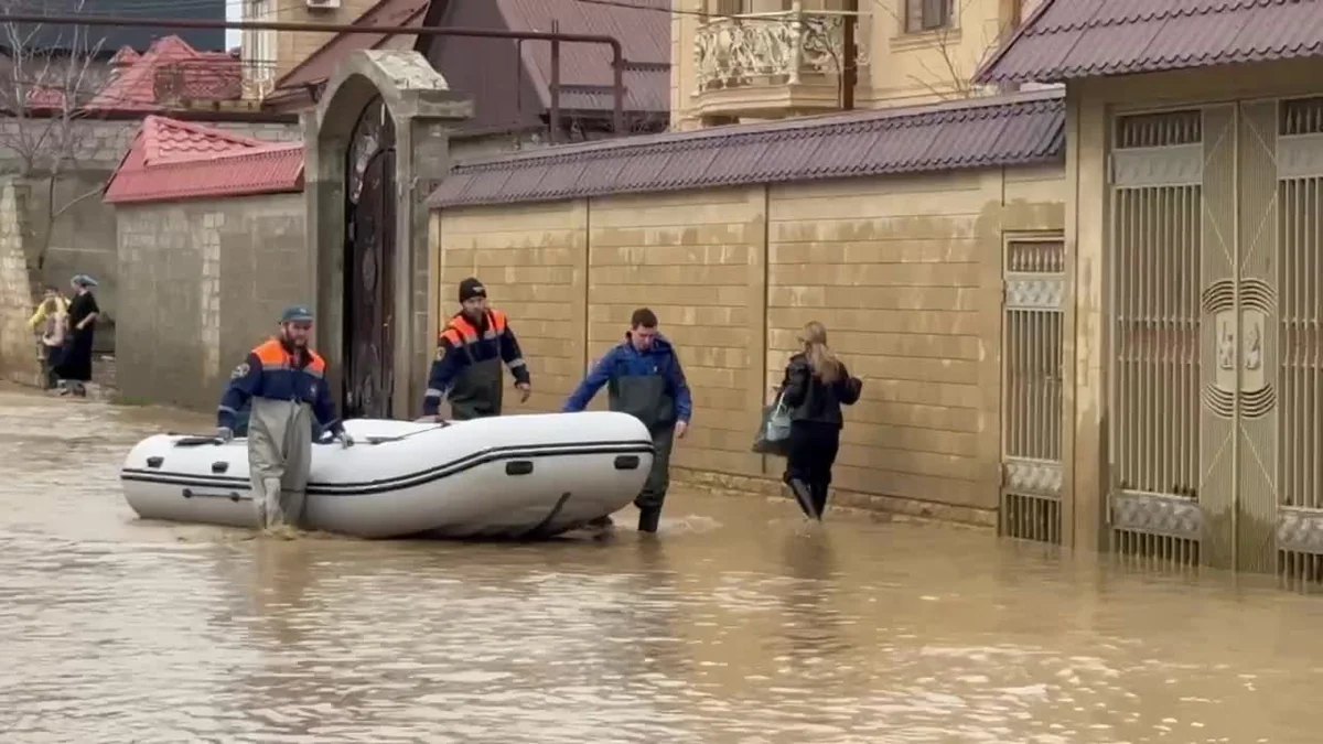 More than 500 houses flooded in Dagestan after heavy rains