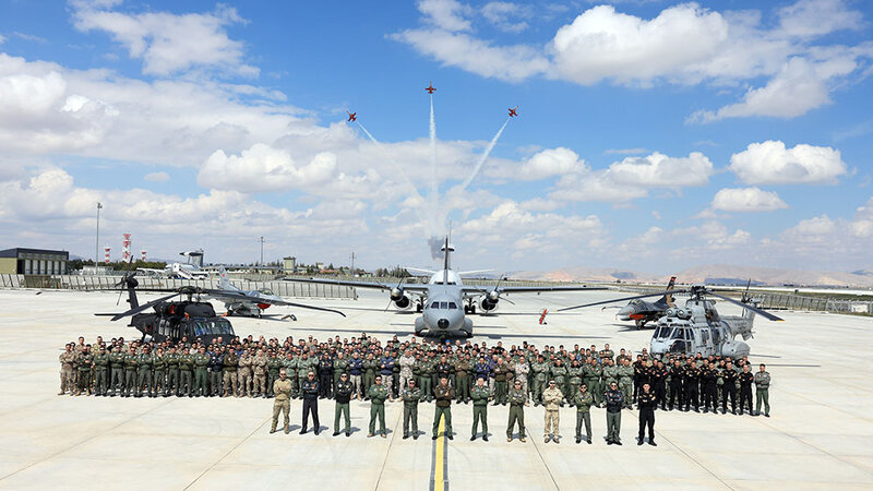 Air Force represents our country in international exercise held in Turkey