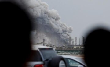 Bahrain: Fire broke out at a facility following an Iranian attack