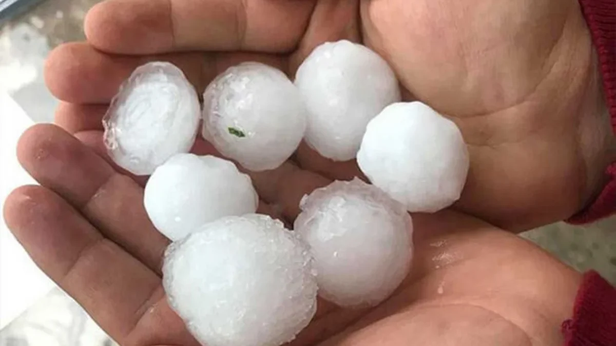 Hydrometeorology Service: Hail rarely falls in Baku