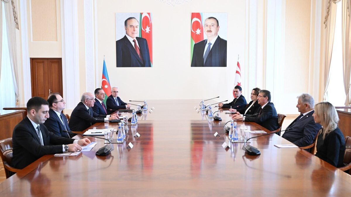 Ali Asadov met with the Prime Minister of Northern Cyprus