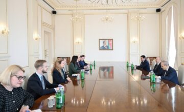President Ilham Aliyev received the Prime Minister of Lithuania