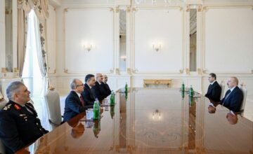 President Ilham Aliyev has received the Minister of Interior of Turkey