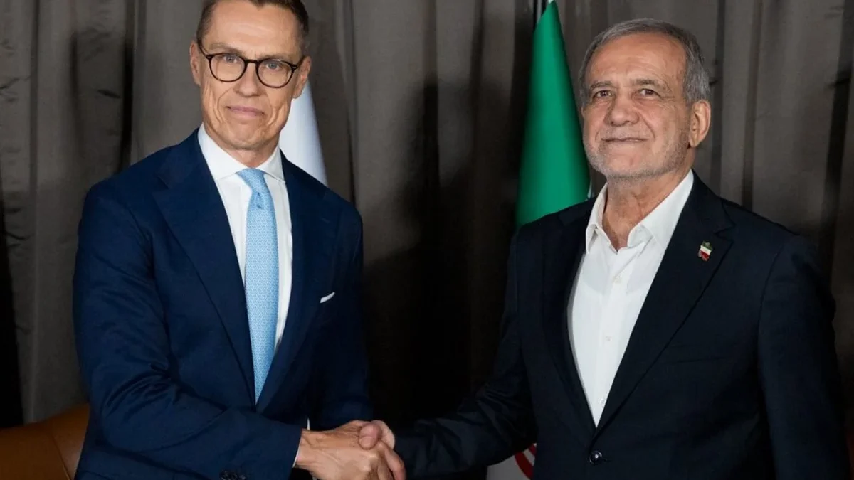 Finnish and Iranian Presidents Discuss Situation in Strait of Hormuz