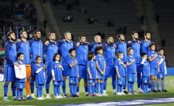 Azerbaijan national team advanced three positions in FIFA ranking