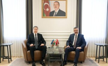 Vilayat Eyvazov met with his Turkish counterpart
