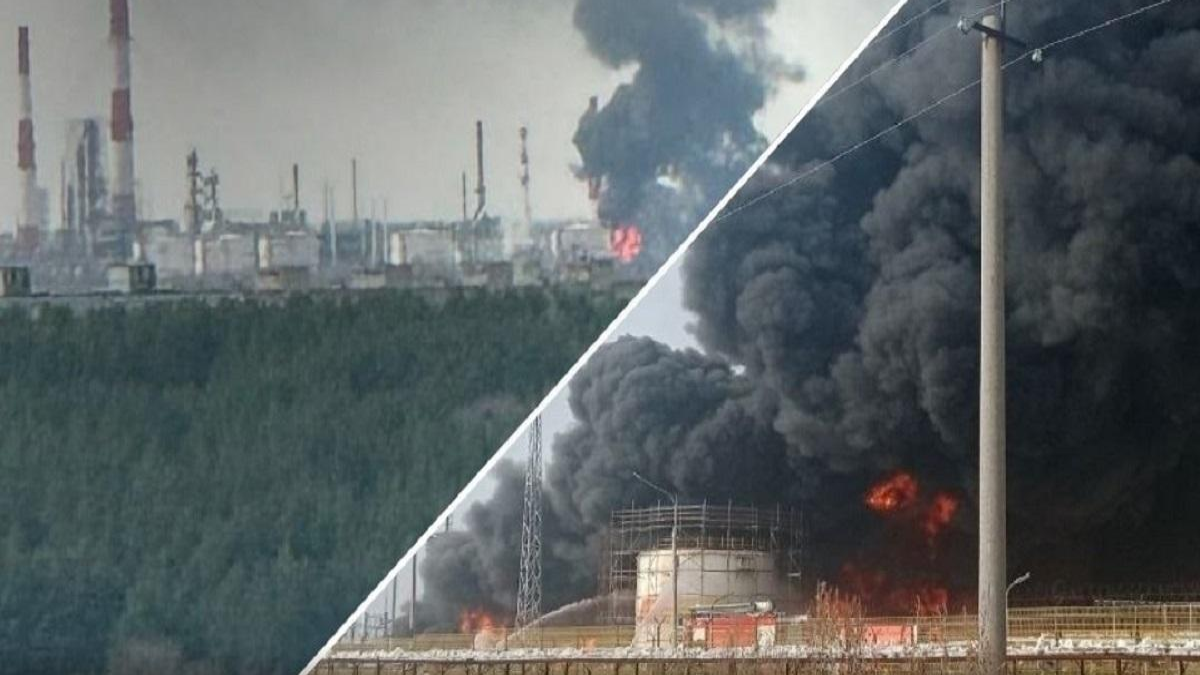 Ukrainian army strikes four Russian oil refining facilities