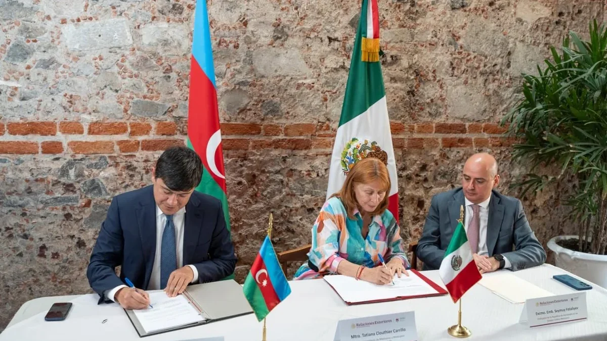 A memorandum on diaspora activities has been signed between Azerbaijan and Mexico