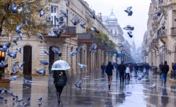 Rain in Baku tomorrow, snow and hail expected in some regions