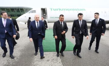 Turkmenistan’s Deputy Chairman of the Cabinet of Ministers arrived in Azerbaijan