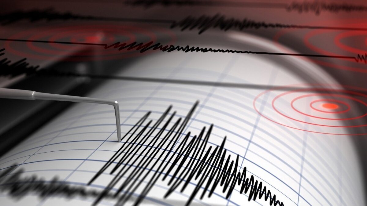 An earthquake has occurred in the Caspian Sea