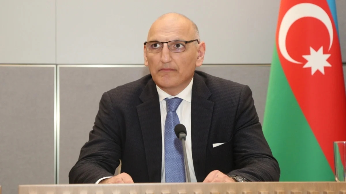 Elchin Amirbayov gives an interview to “Euro” magazine