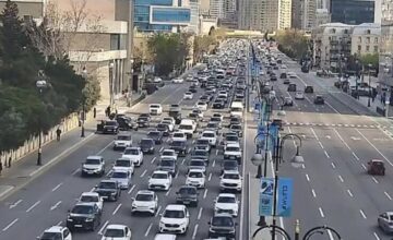 Traffic congestion on these streets of Baku – LIST