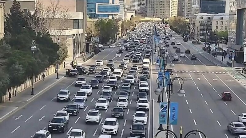 Traffic congestion on these streets of Baku – LIST
