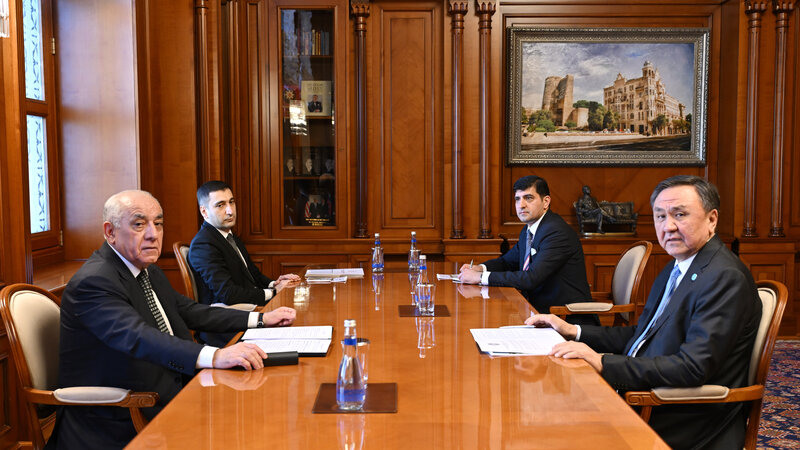 Prime Minister Ali Asadov met with the Secretary General of the Organization of Turkic States