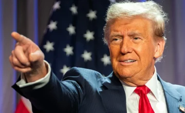 Tough statement from Trump: “We ended 47 years of fear”