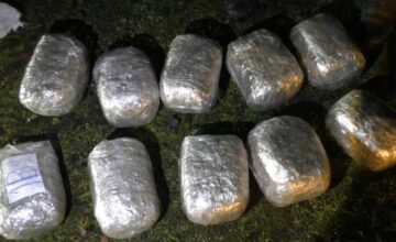 Police discovered over 10.2 kilograms of narcotic substances