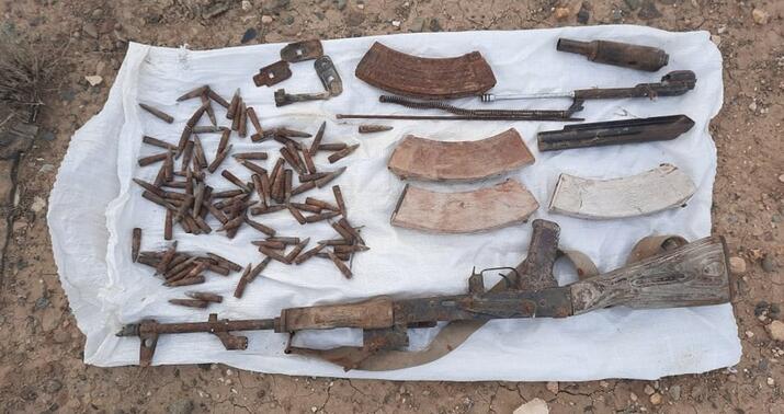 7 automatic weapons and 526 cartridges of various calibers were discovered yesterday
