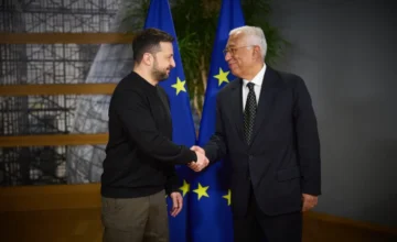 Zelenskyy discussed unblocking the EU’s 90 billion euro aid package with Costa