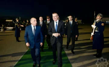 President of Latvia has arrived in Azerbaijan for an official visit