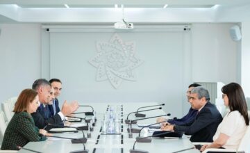 Meeting held at the Ministry with BP’s Regional President for Azerbaijan, Georgia and Turkey