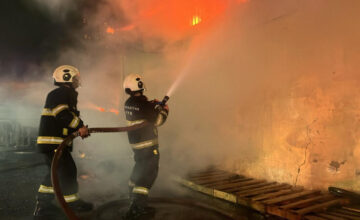 One person died in a fire in Jalilabad