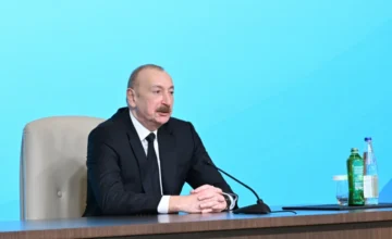 A post has been made on Ilham Aliyev’s social media account regarding his meeting with Edgars Rinkēvičs