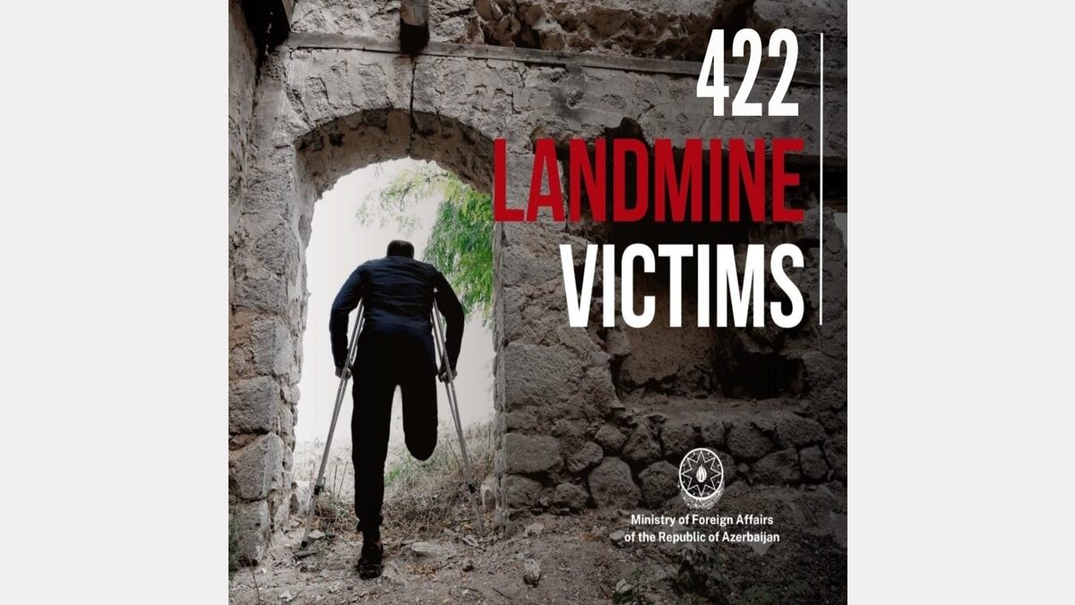 422 Azerbaijani citizens have become mine victims since the Patriotic War – MFA