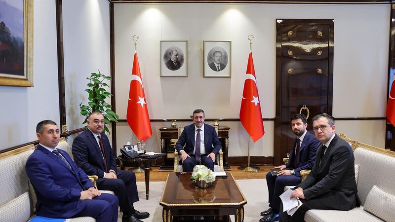 Cevdet Yılmaz met with the Ambassador of Azerbaijan to Ankara