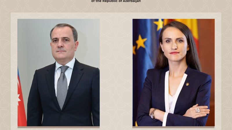Jeyhun Bayramov held a phone conversation with his Romanian counterpart